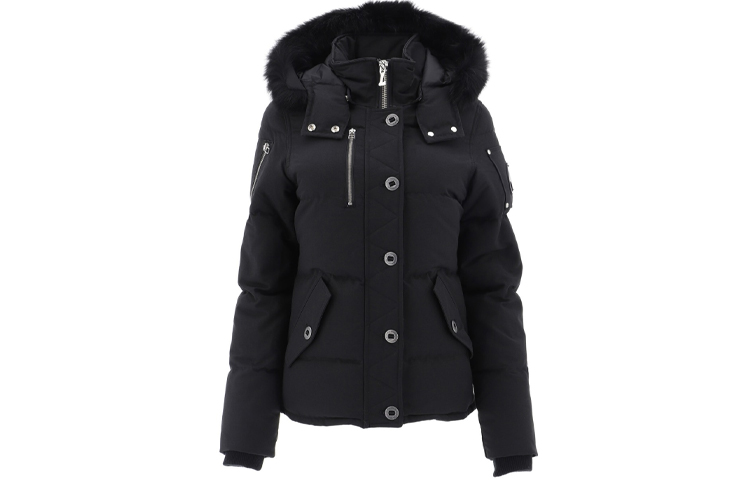 

Moose Knuckles Пуховик зимний женский черный