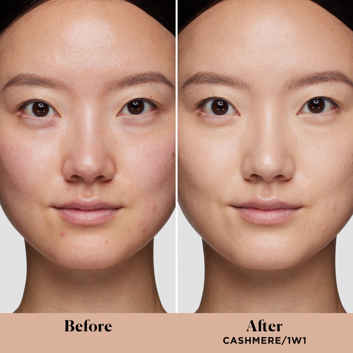 Тональный крем для лица real flawless foundation Laura Mercier, 1w1 cshmre, объем 29 мл — фото 4
