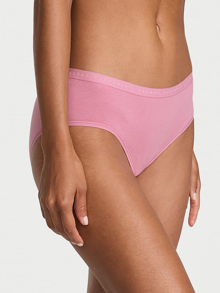 

Трусики-Хипхаггеры из эластичного хлопка Victoria'S Secret, smooth lilac pink