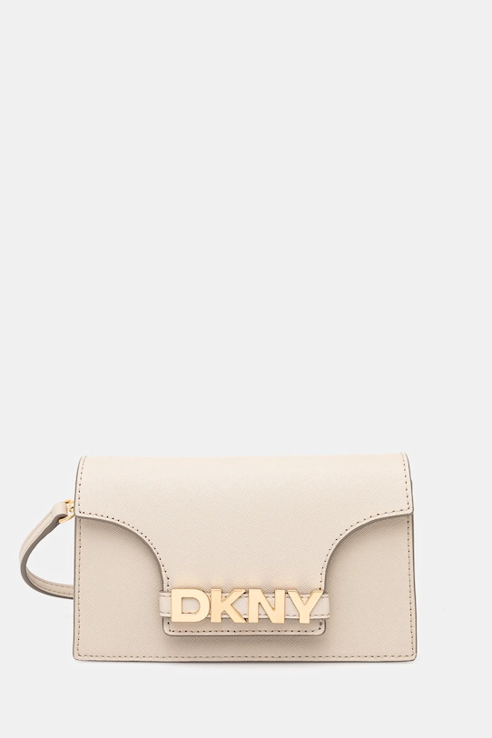 

Кожаная сумка Dkny, бежевый