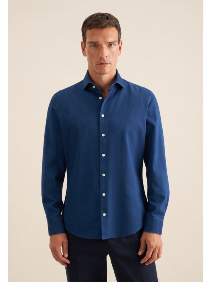 

Рубашка Seidensticker, темно-синий