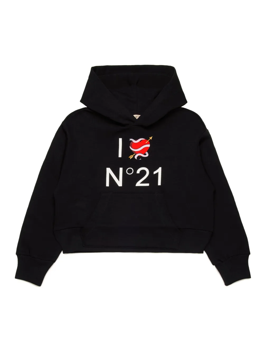 

Худи с логотипом Nº21 Kids, черный
