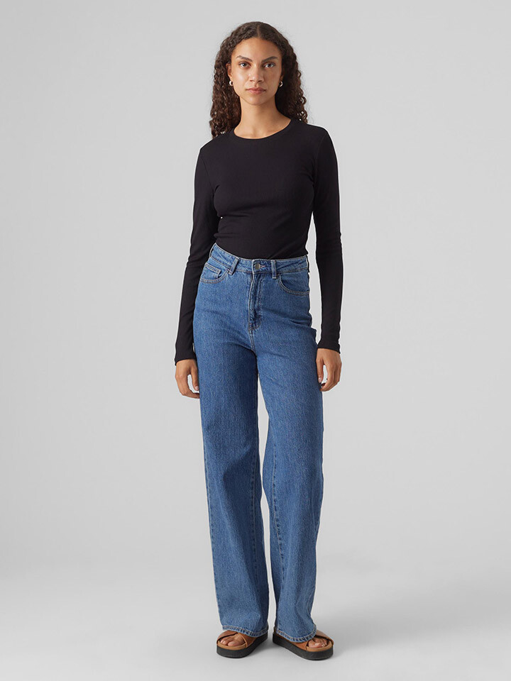 

Лонгслив Vero Moda Roma, черный