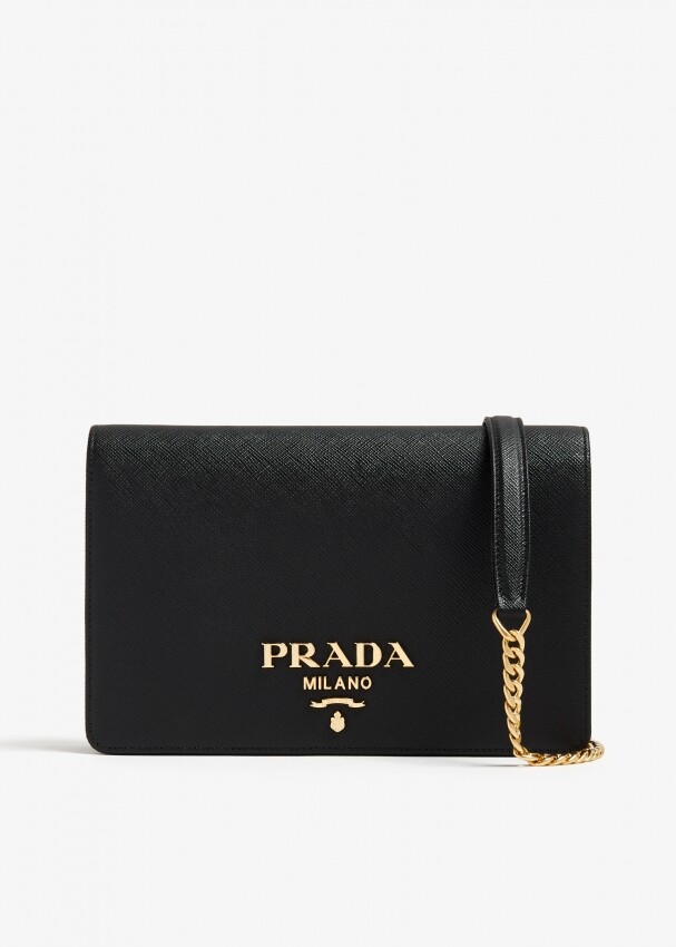 

Сумка Prada Saffiano Leather Mini, черный