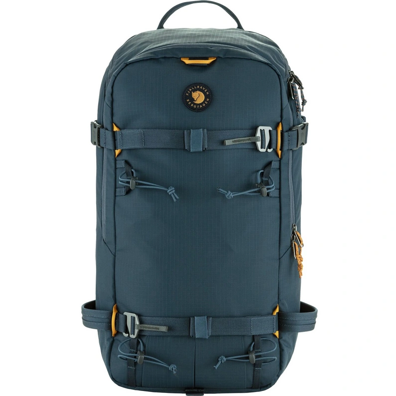 

Туристический рюкзак Bergtagen Fjaellraeven, flame orange-mountain blue