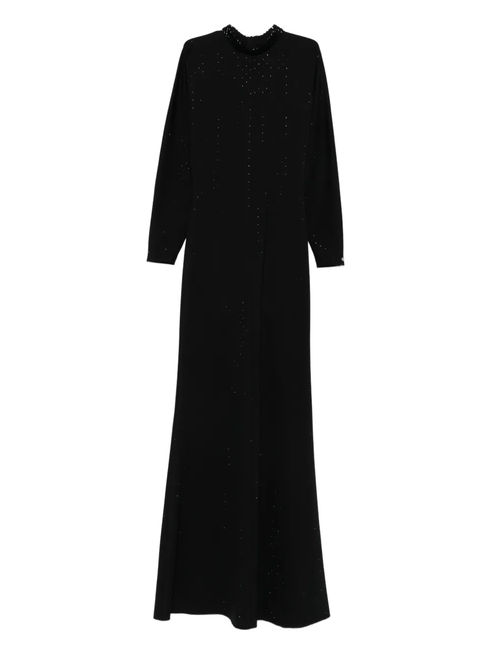 

Платье с длинными рукавами и стразами NISSA, черный