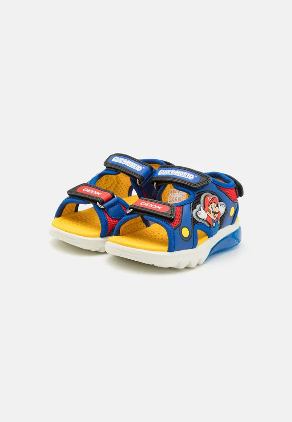 Сандалии ciberdron с подсветкой nintendo super mario Geox, Royal/Red — фото 2