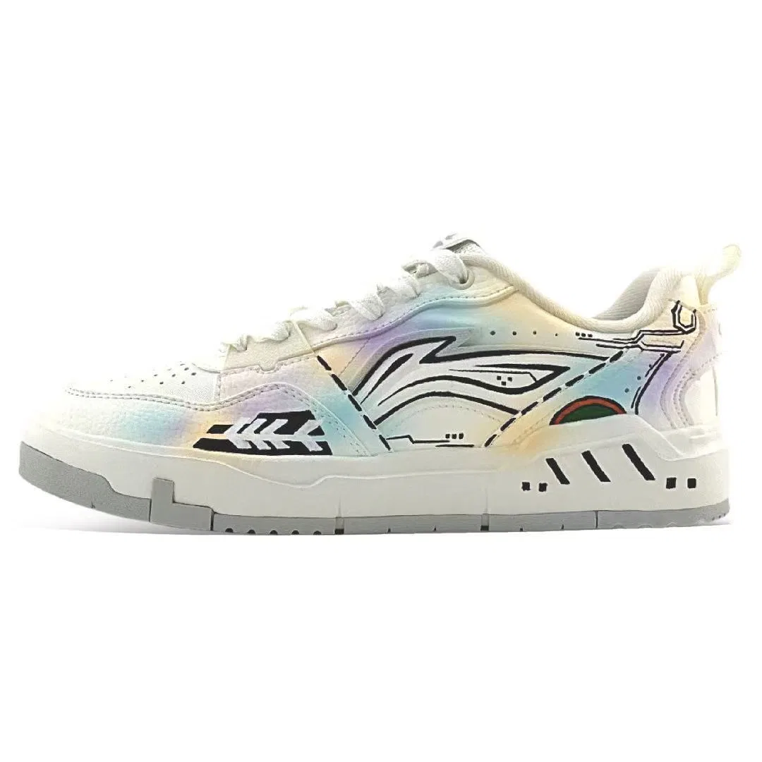 Кроссовки кеды с градиентом Li-Ning Ivory