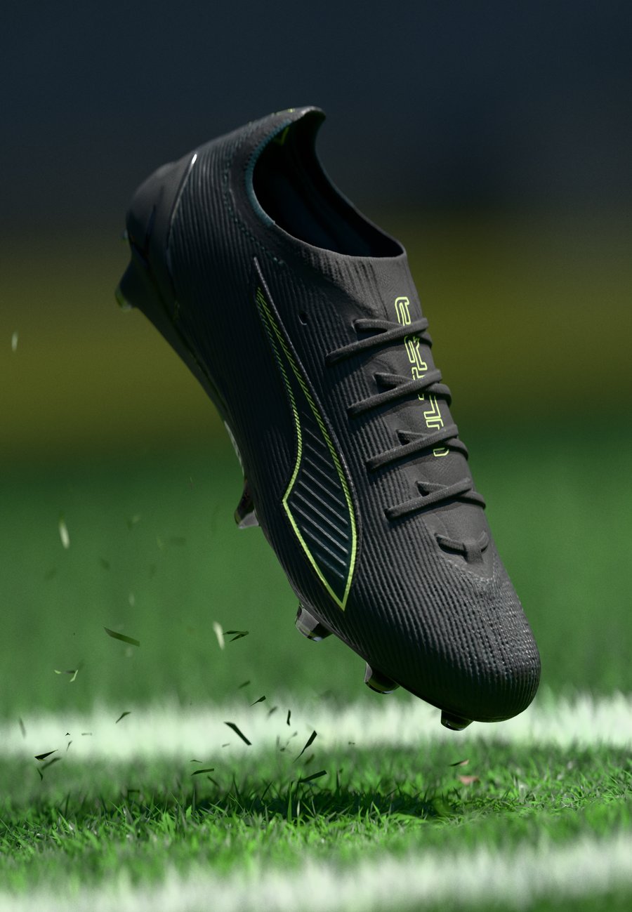 

Кроссовки Puma ULTRA 6 ULTIMATE FG, Black/Fizzy Light/Green Terrain/Black