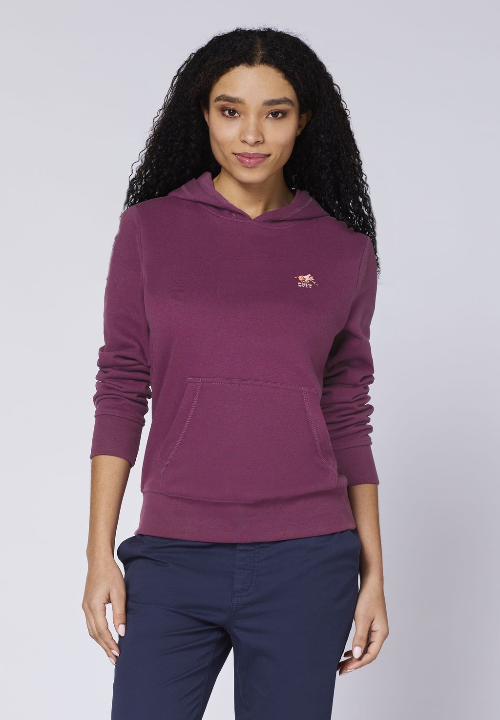 

Толстовка MIT LOGO - Hoodie Polo Sylt, фиолетовый