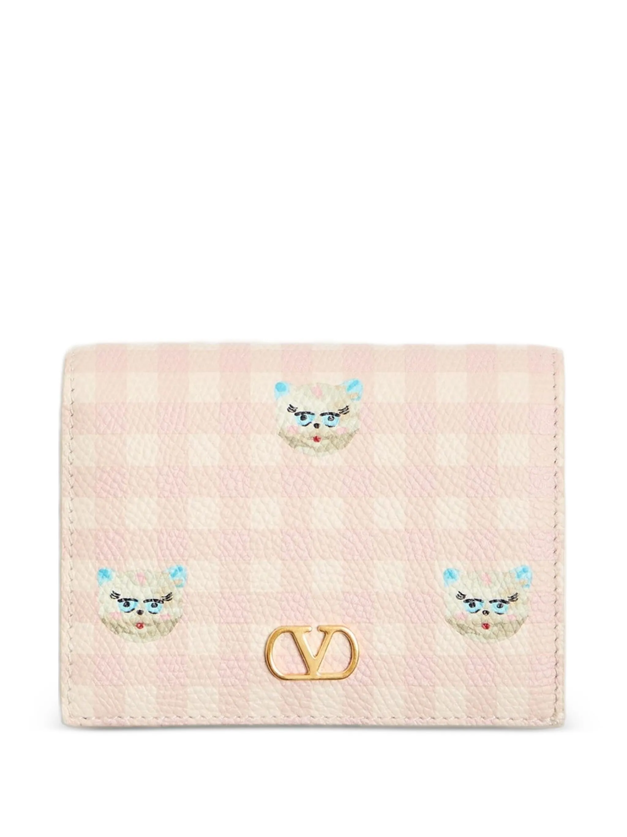 

Кошелек с логотипом VLogo Signature Valentino Garavani, розовый