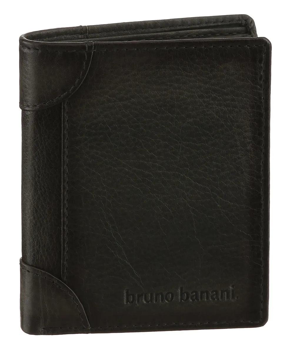 

Кошелек Bruno Banani из натуральной кожи с многочисленными отделениями, черный