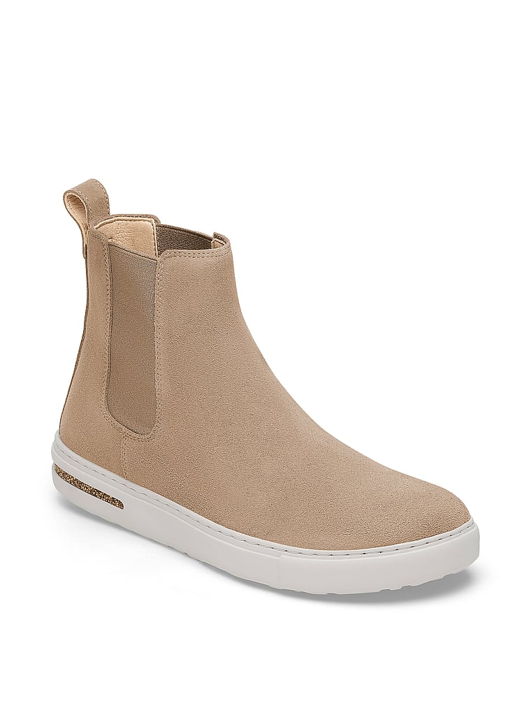 Ботинки женские челси Birkenstock на плоской подошве, коричневый
