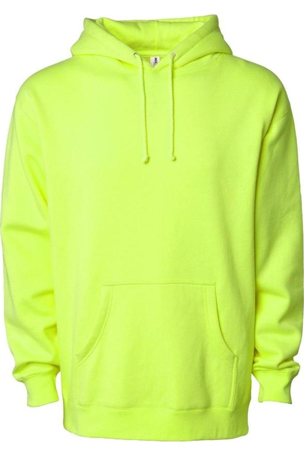 

Толстовка с капюшоном Independent Trading Co. Heavyweight, цвет safety yellow