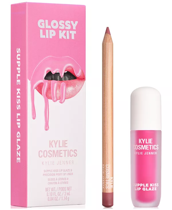 Набор из 2-х блесков для губ Kylie Cosmetics, candy pink