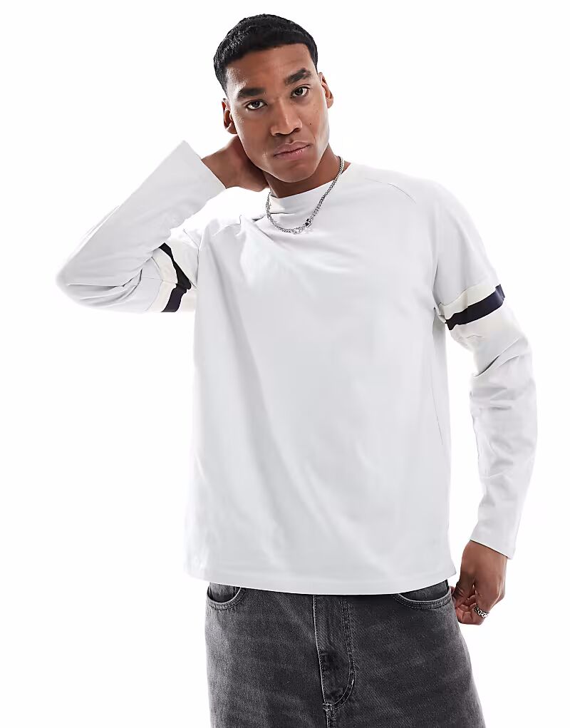 

Футболка Cotton On с длинными рукавами нежно-голубого цвета Cotton:On