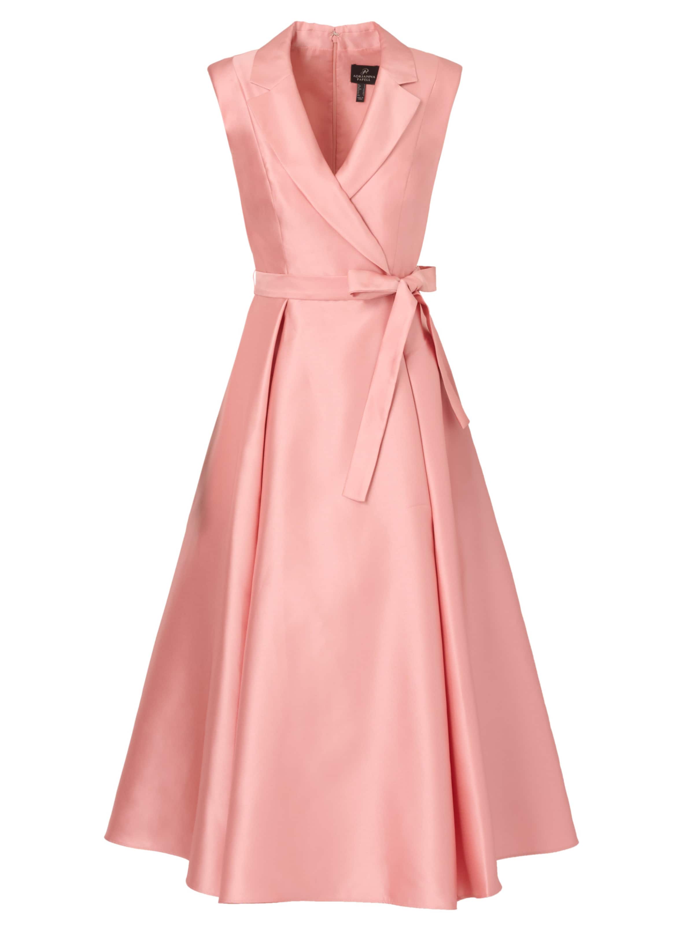 

Adrianna Papell Коктейльное платье 'Lapel Mikado Ankle Dress' в цвете Apricot