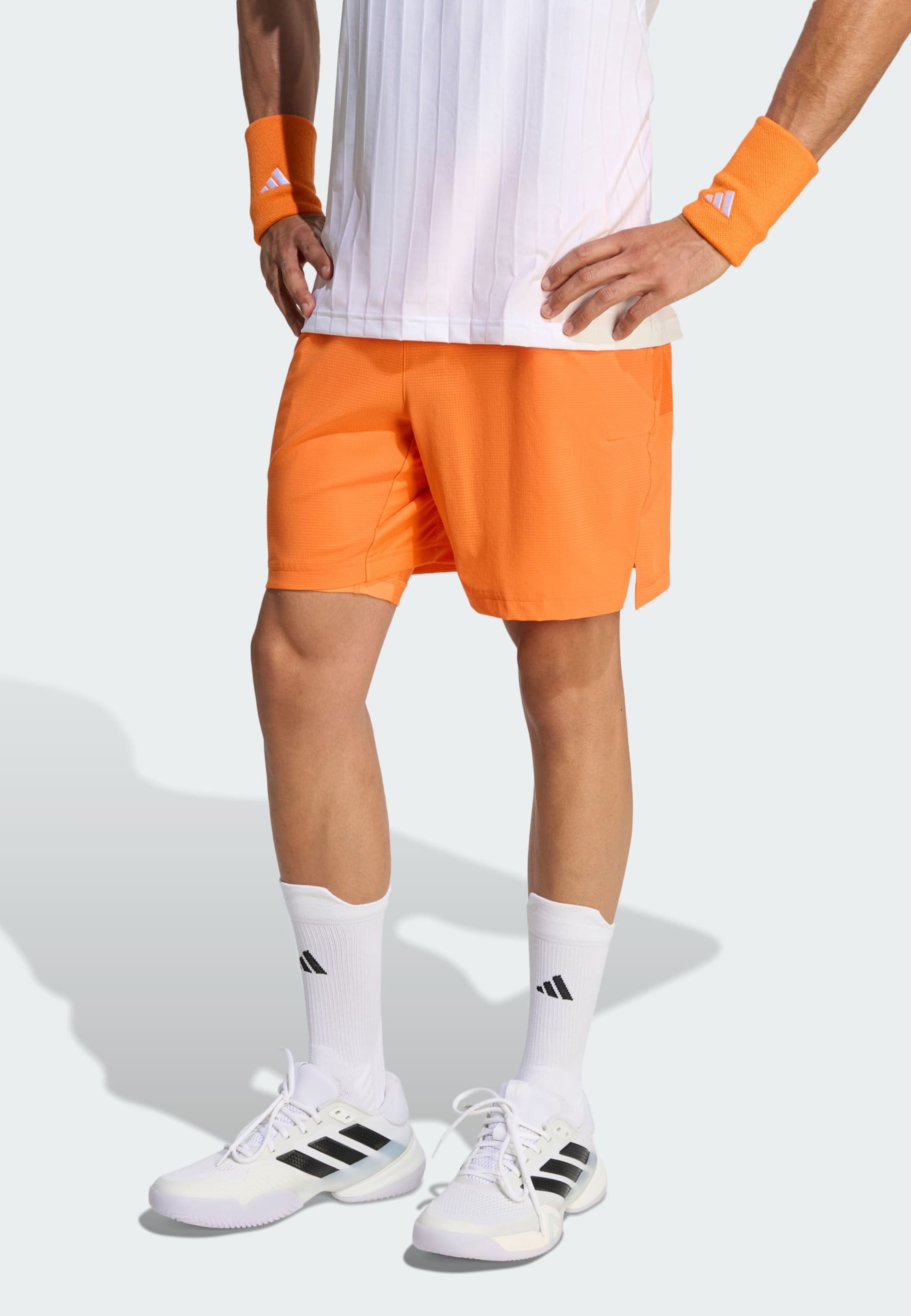 Adidas Performance Оранжевые шорты для регулярных тренировок — фото 2