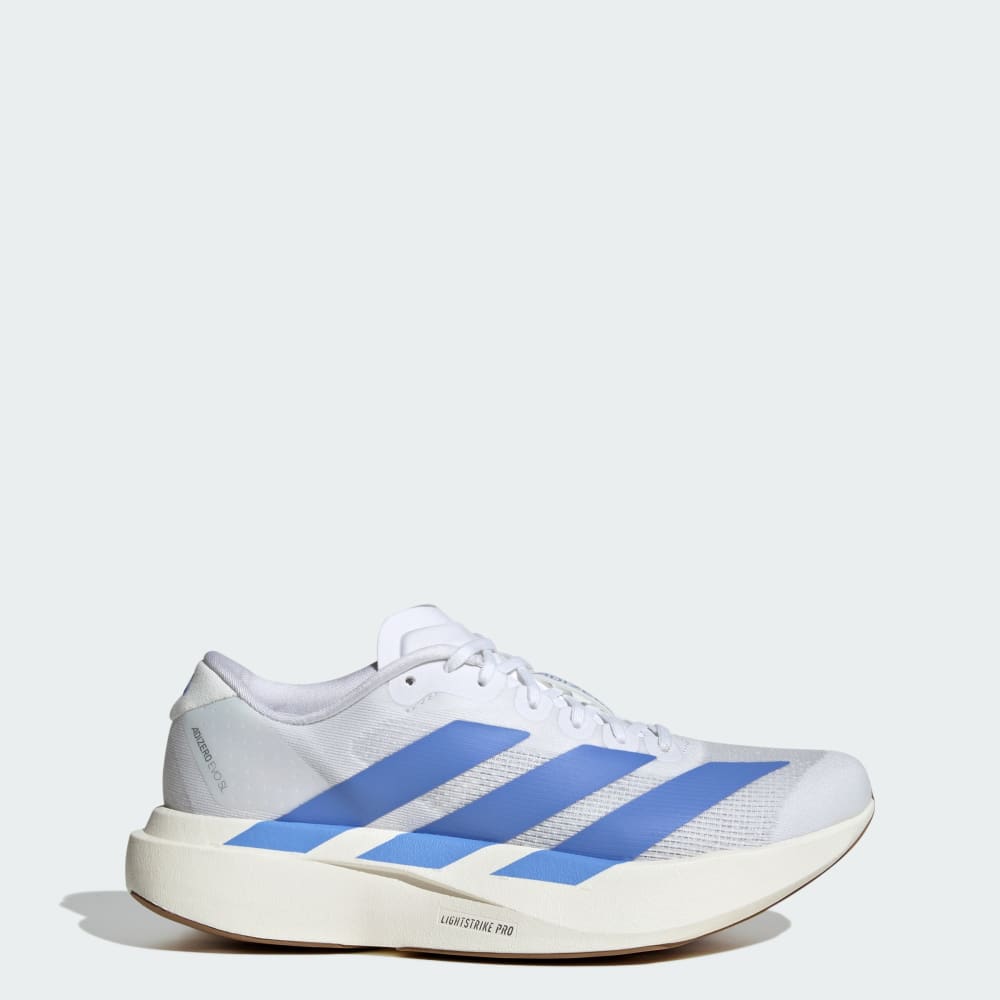Кроссовки Adidas Adizero EVO SL Shoes, цвет Cloud White/Blue Fusion/Off White