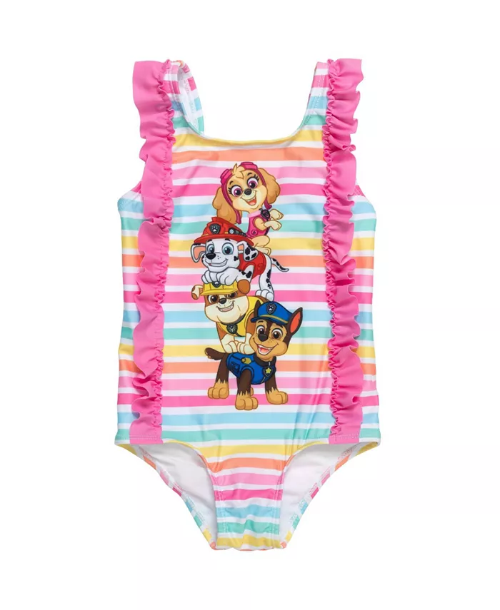 

Купальник цельный для девочек Paw Patrol, розовый