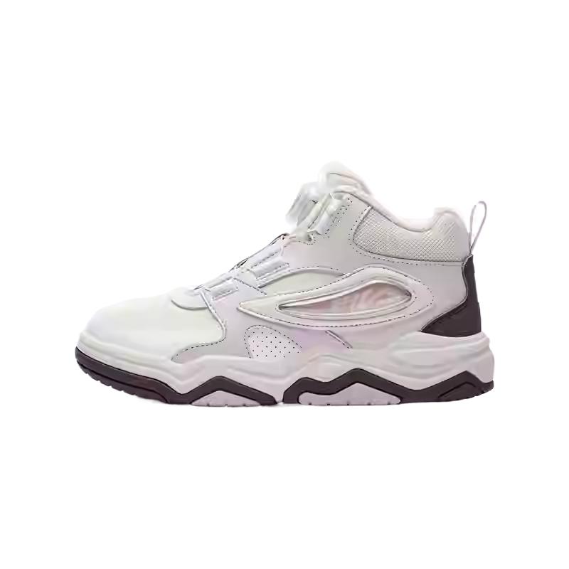 

FILA KIDS Низкие детские кроссовки FILA Lifestyle из овчины, цвет: розовый/бергамотовый, серый, для подростков