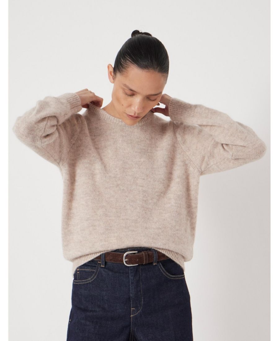 

Женская блузка Emily с V-образным вырезом и пышными рукавами Hush, Off white