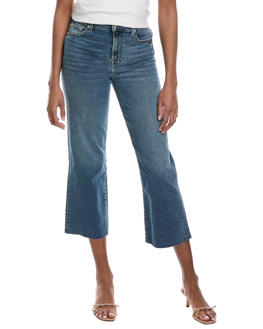 

7 For All Mankind Alexa Felicity укороченные джинсы, синий