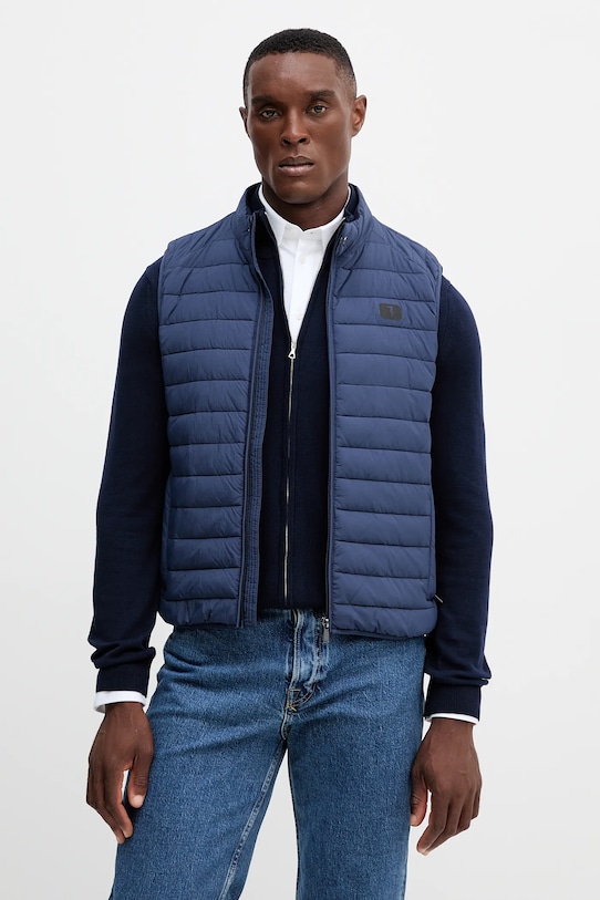 

Жилет Trussardi, темно-синий