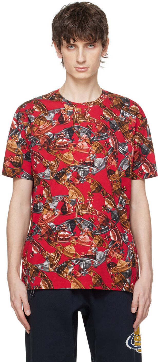 

Разноцветная классическая футболка Vivienne Westwood