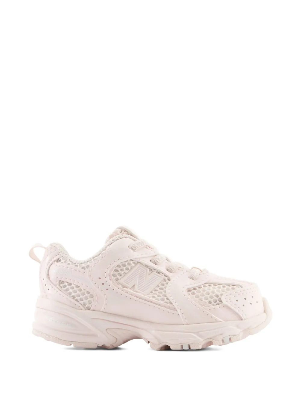 Кроссовки 530 с эластичными шнурками New Balance Kids, розовый — фото 2