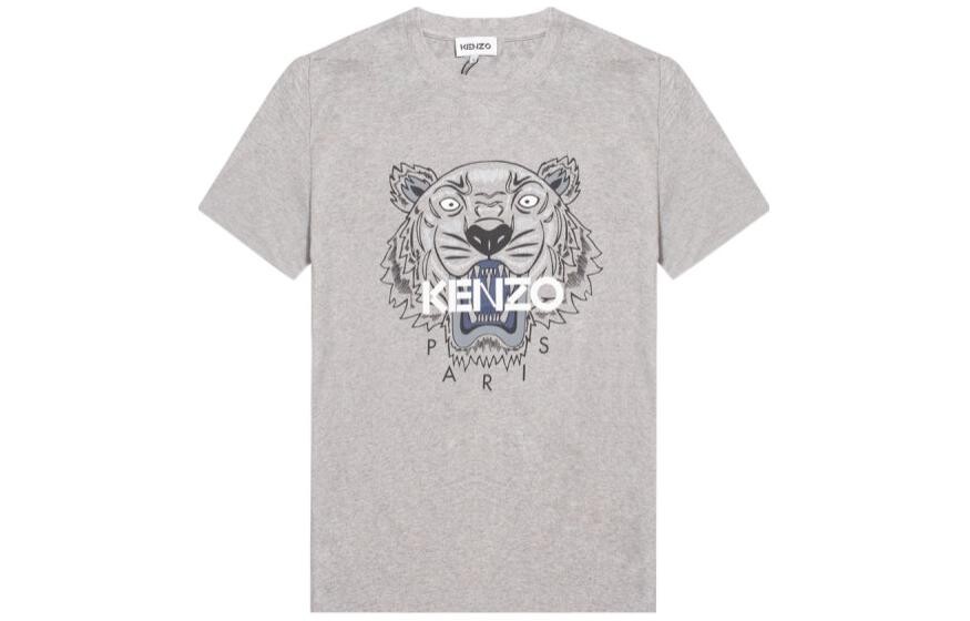 

Футболка мужская серая Kenzo, серый