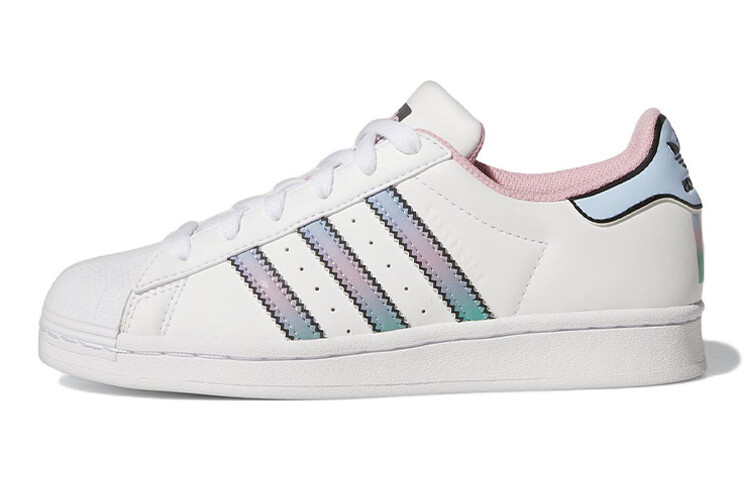 

Adidas originals Superstar Cloud Белый Светло-Розовый (GS)