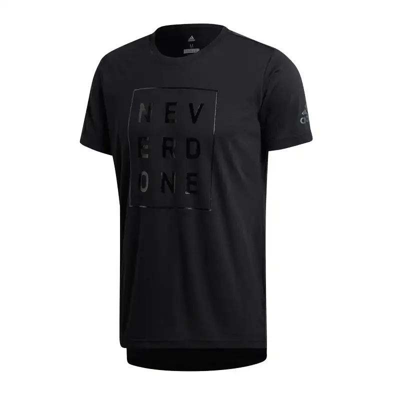 Футболка Never Done CLIMALITE Unisex Black Adidas — фото 2