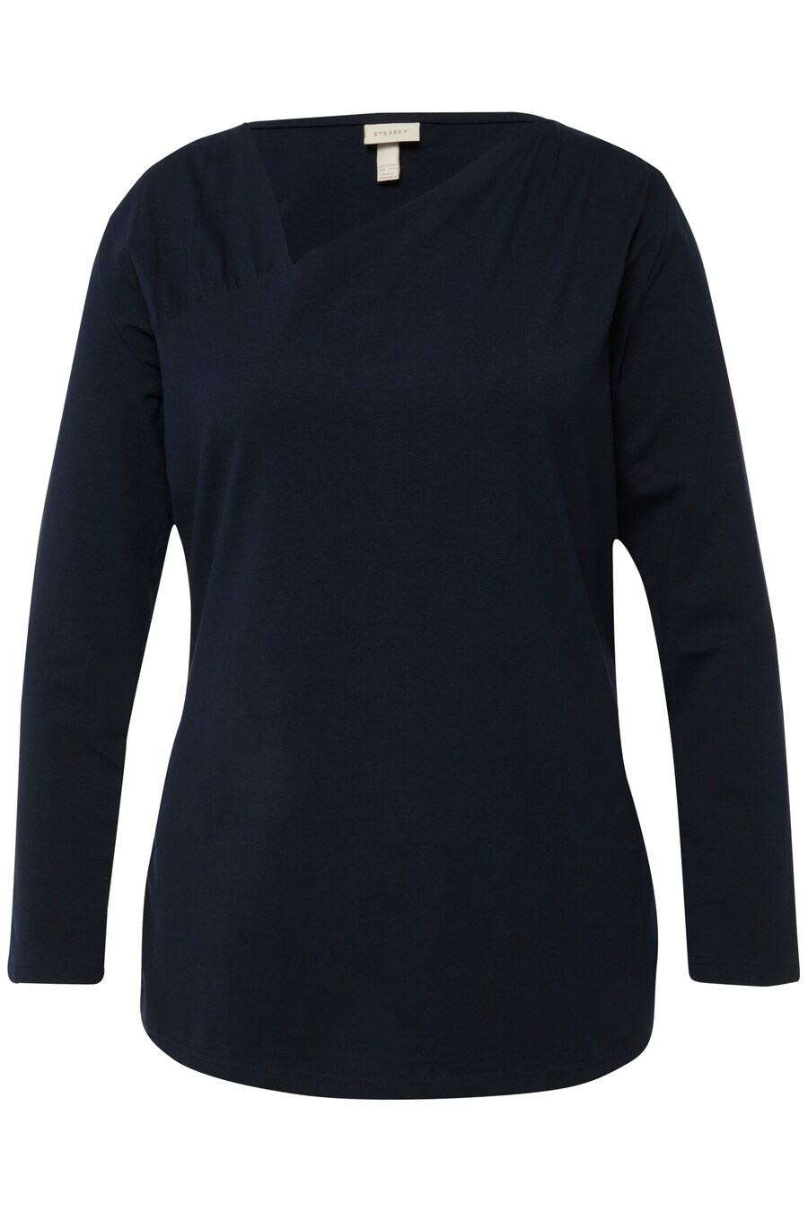 

Лонгслив Ulla Popken Shirt, морской синий