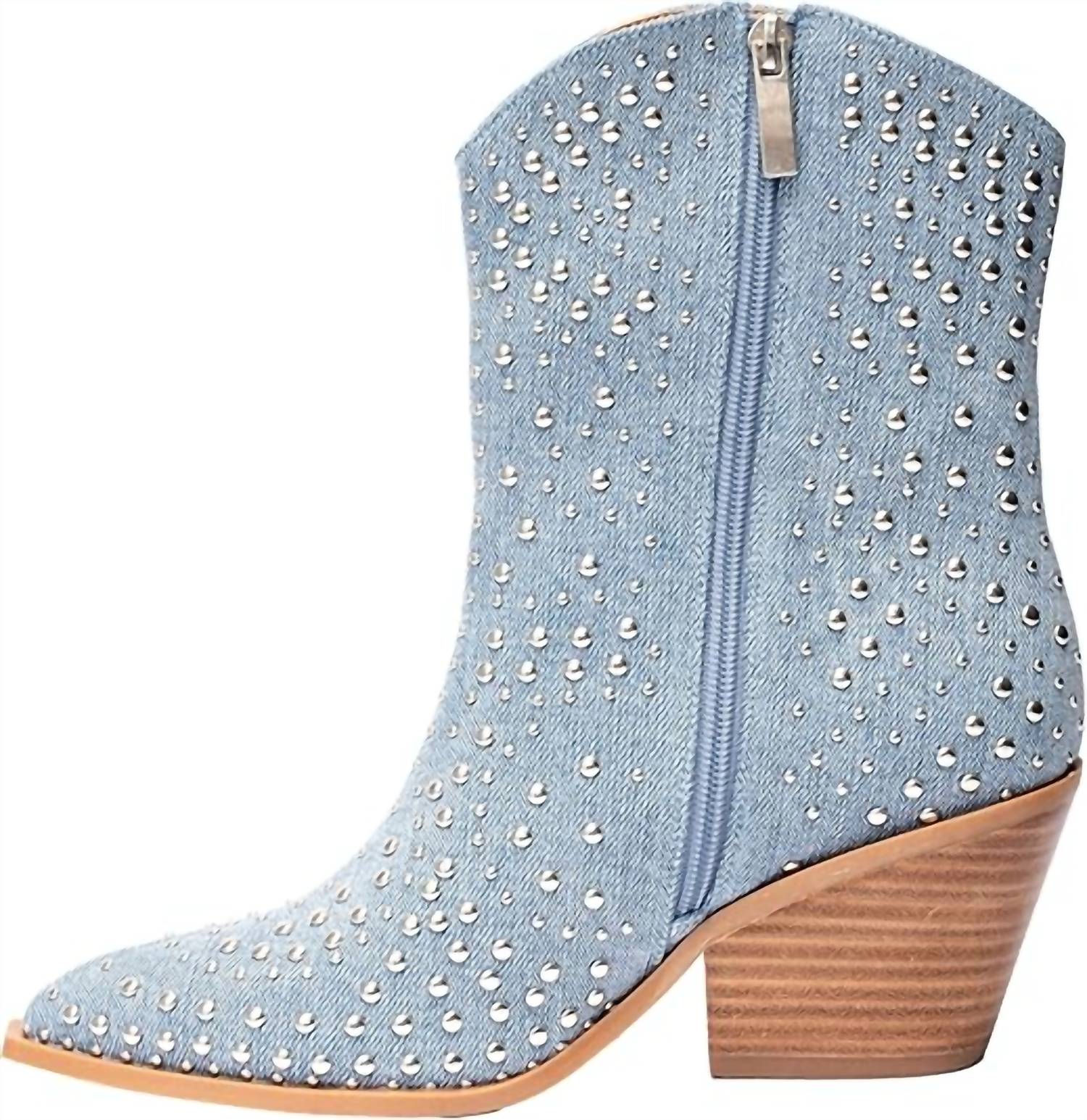 Женские мюли в светло-голубом цвете Corkys Footwear — фото 2