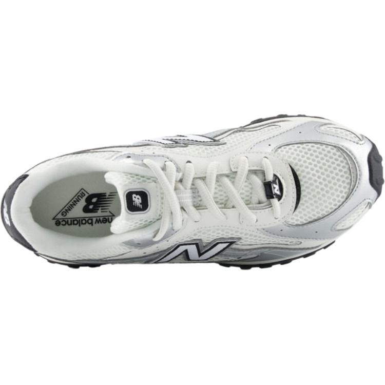 New Balance 204L Low top детские повседневные кроссовки White Silver Unisex — фото 4
