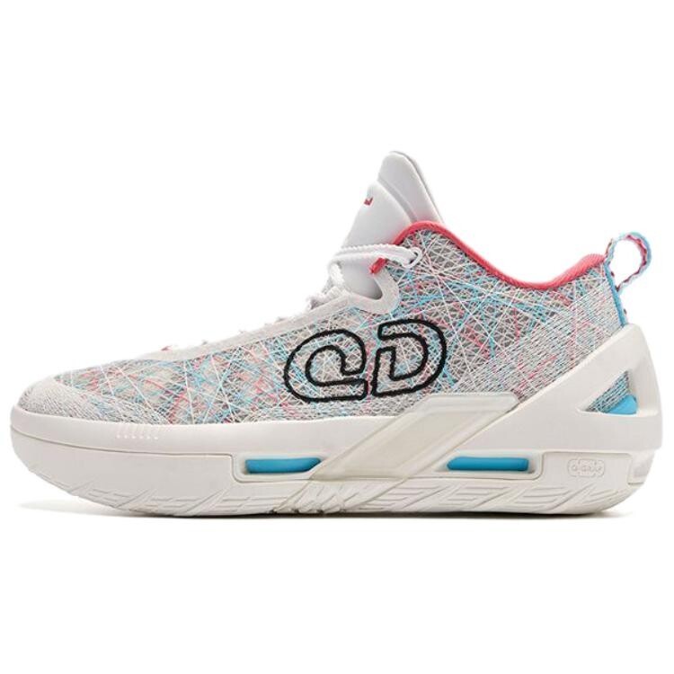 

Баскетбольные кроссовки Basketball Shoes Men Low-Top White/Ice Blue Qiaodan