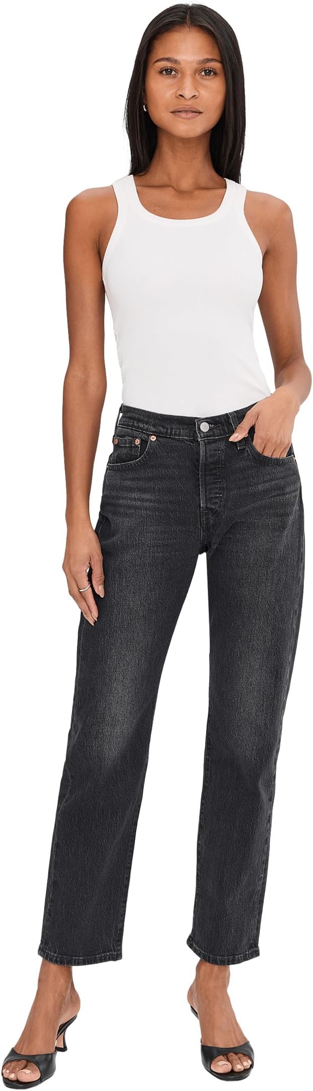 Джинсы Levi's Premium Women's 501 Curve, Memories Of You — фото 2