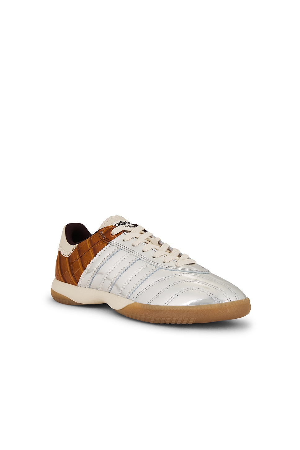 Mn Metallic Samba Кроссовки Adidas By Wales Bonner, Silver Metallic & Easy Yellow — фото 2