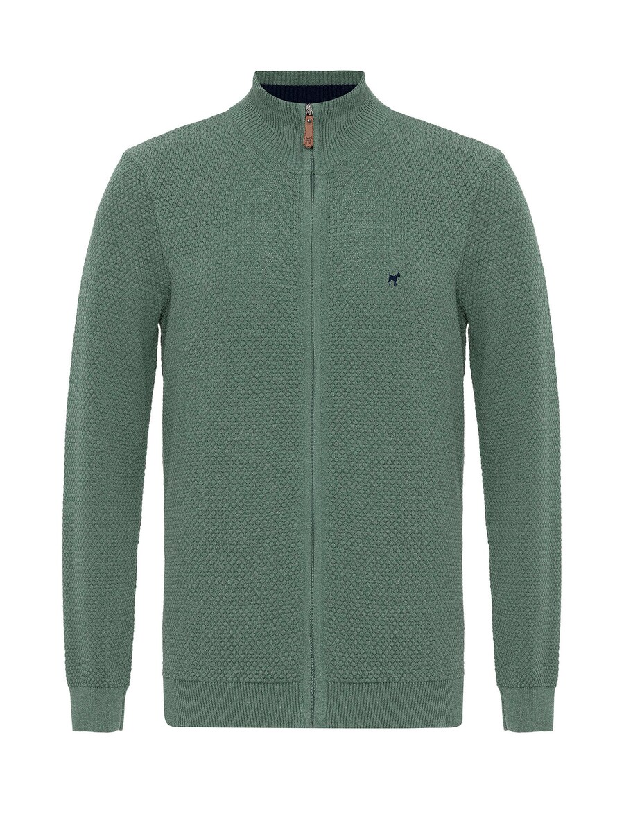 

Вязаный кардиган Williot, цвет mottled green