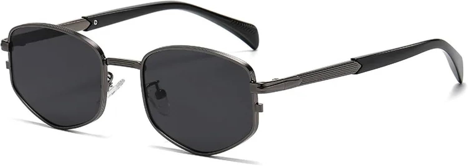 

Солнцезащитные очки с защитой от УФ-излучения UV400 | Металлическая маленькая оправа для мужчин | Линзы конфетных цветов для занятий спортом на открытом воздухе и вождения DSVIGF, C1