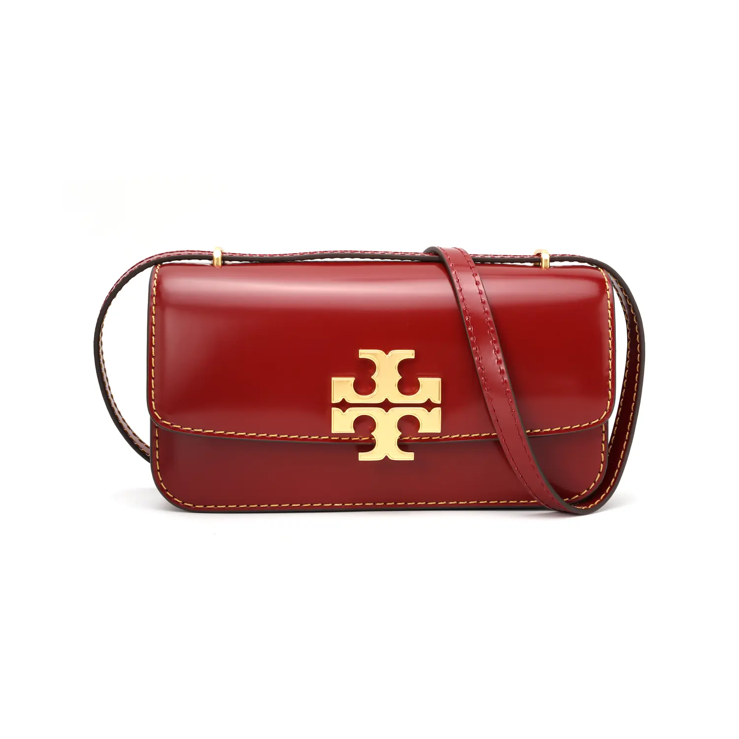 

TORY BURCH Кожаный конверт Элеанор Ков