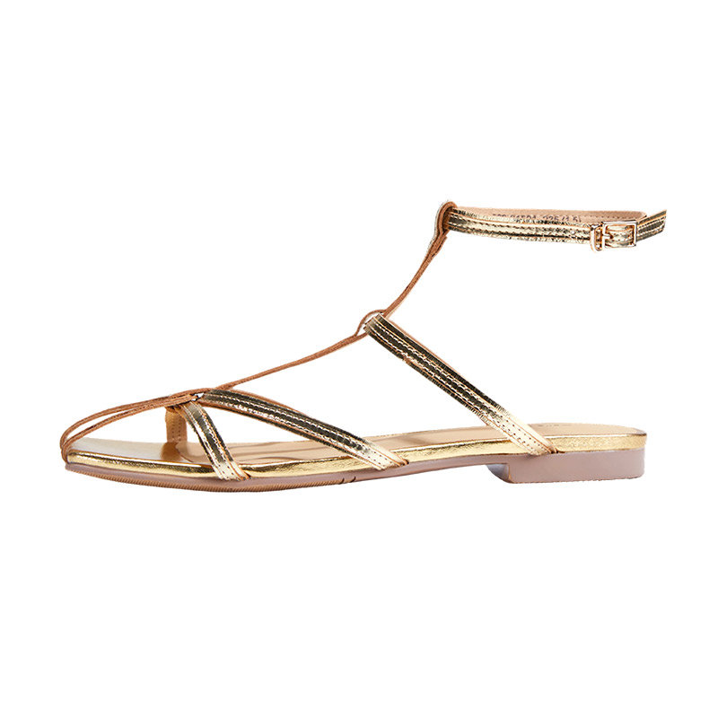Marie Claire Женские римские сандалии Rusty Bronze Gold, цвет Rusty Bronze Gold