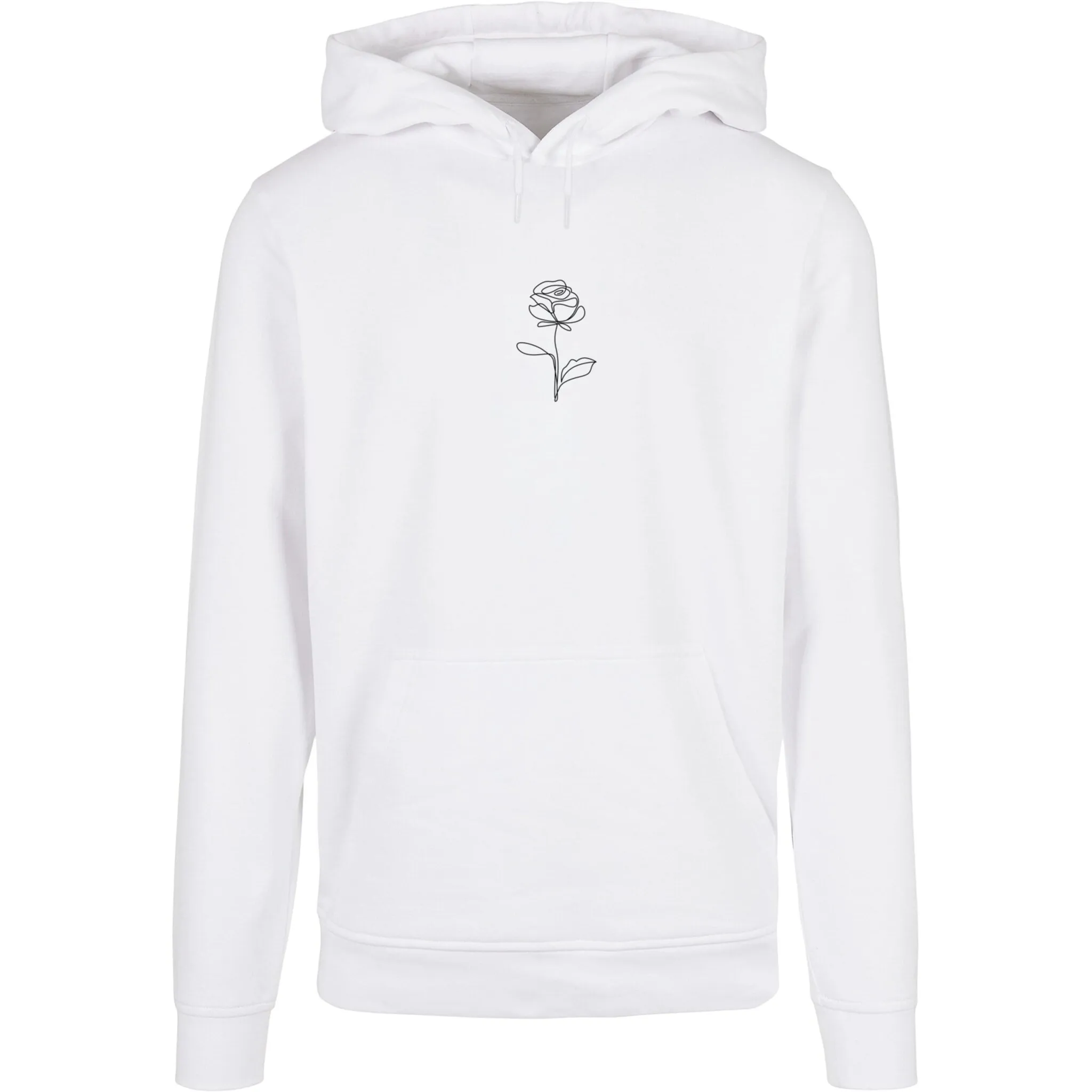 

Толстовка с капюшоном Merchcode " Merchcode Men's Rose Basic Hoody", белый