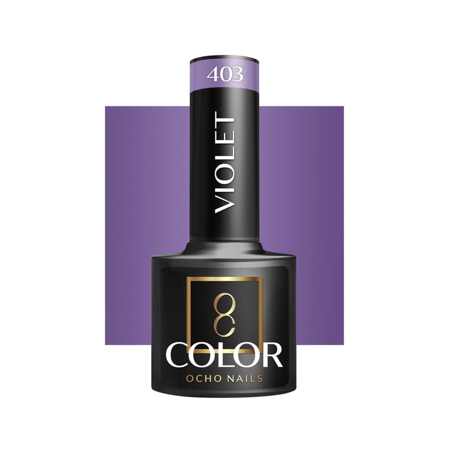 

OCHO NAILS Гибридный лак для ногтей фиолетовый 403 -5 г Active Shop