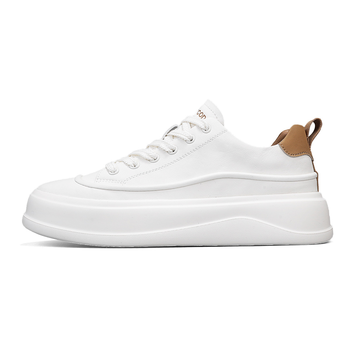

Низкие мужские кроссовки YEARCON, White Brown Yellow