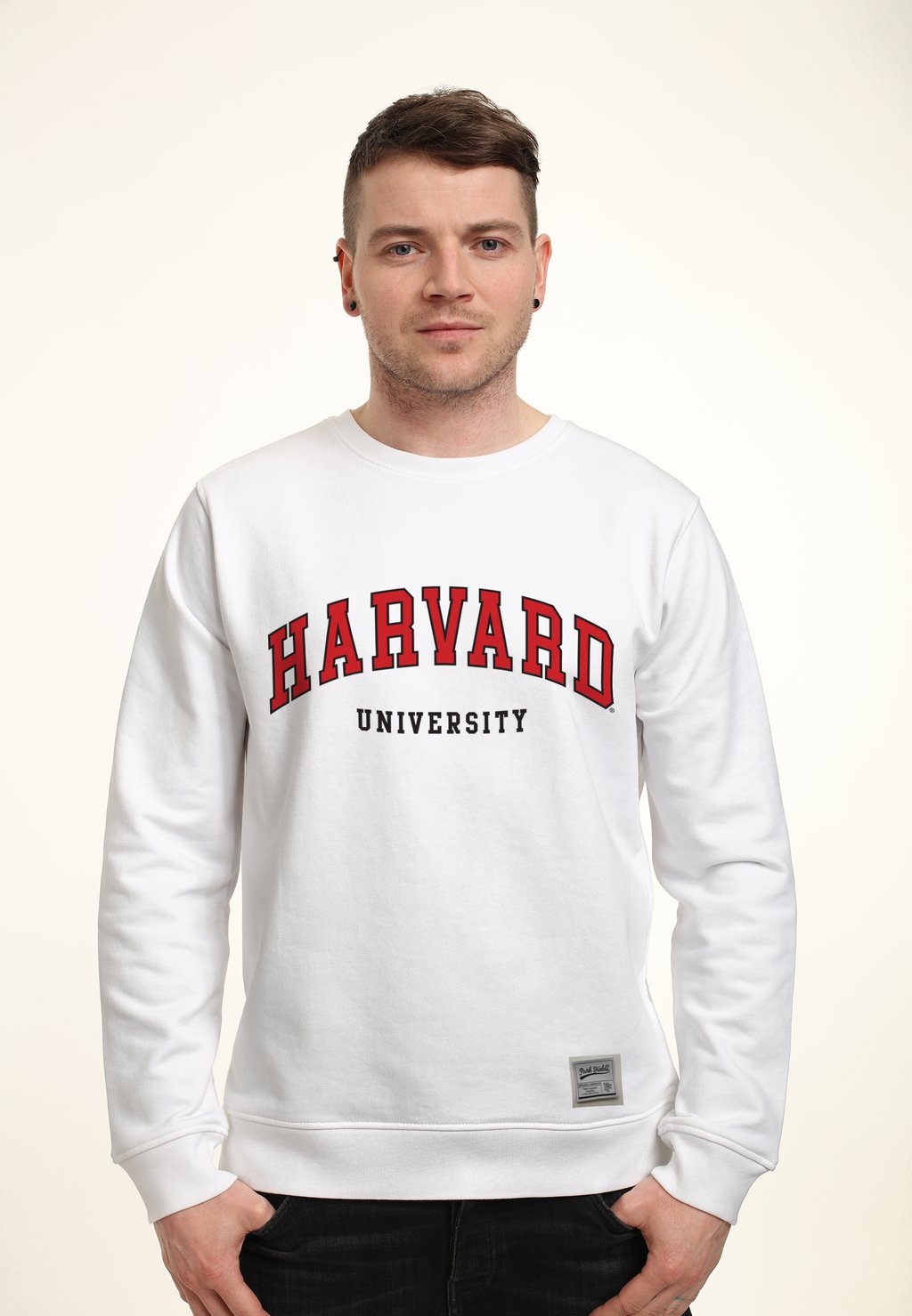 

Толстовка PARK FIELDS HARVARD UNIVERSITY SCRIPT Henry Tiger, белый