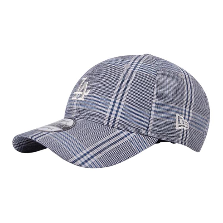 

New Era Льняная хлопковая бейсболка унисекс серая, Gray