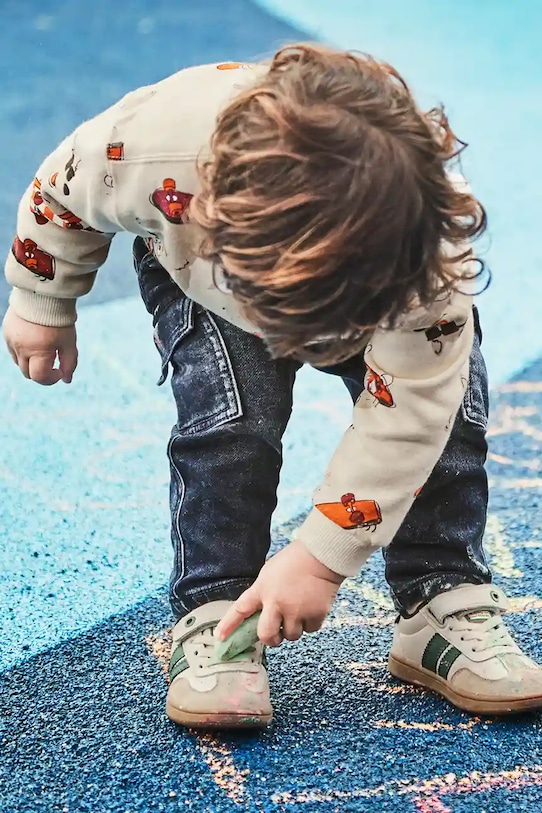 

Детские джинсы карго из мягкого денима Mayoral, темно-синий