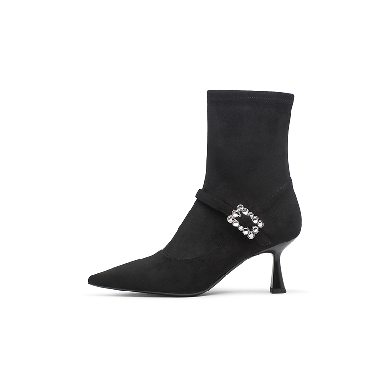 Ботильоны женские 7 см Coup De Foudre, Black